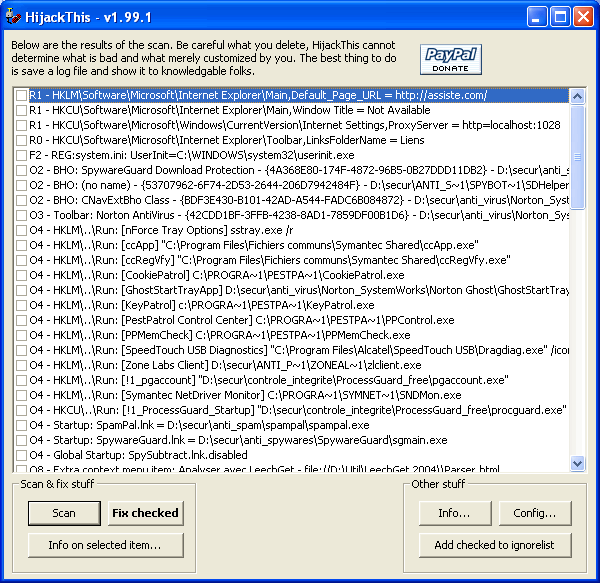 HijackThis