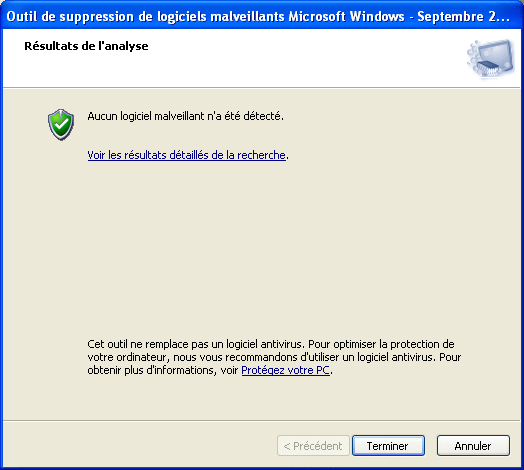 outil de suppression de logiciels malveillants windows mai 2012